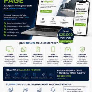 Landing Page Corporativa